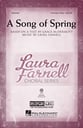 A Song of Spring Two/Three-Part choral sheet music cover